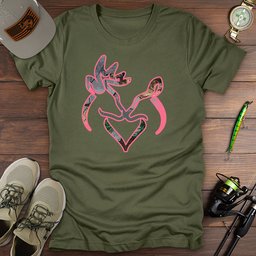 Buck Doe T Shirt Gift For Fishing Enthusiast