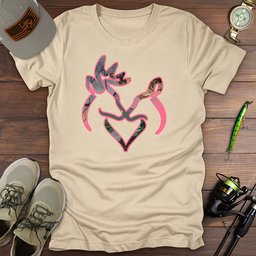 Buck Doe T Shirt Gift For Fishing Enthusiast