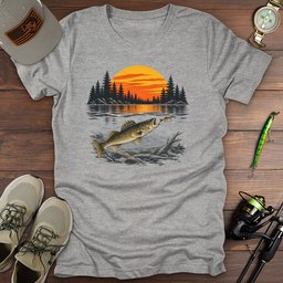 Alpine Waters T Shirt Gift For Fishing Enthusiast