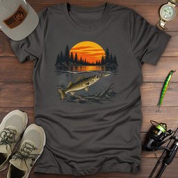 Alpine Waters T Shirt Gift For Fishing Enthusiast