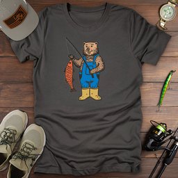 Beary Good Catch T Shirt Gift For Fishing Enthusiast