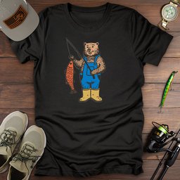 Beary Good Catch T Shirt Gift For Fishing Enthusiast