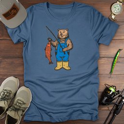 Beary Good Catch T Shirt Gift For Fishing Enthusiast