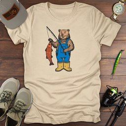 Beary Good Catch T Shirt Gift For Fishing Enthusiast