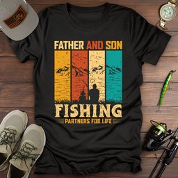 Father Son Partners T Shirt Gift For Dad