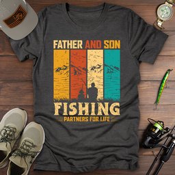 Father Son Partners T Shirt Gift For Dad