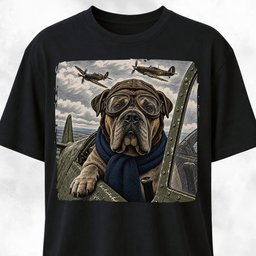 Ww2 Cane Corso Pilot T Shirt Gift For Dog Lover