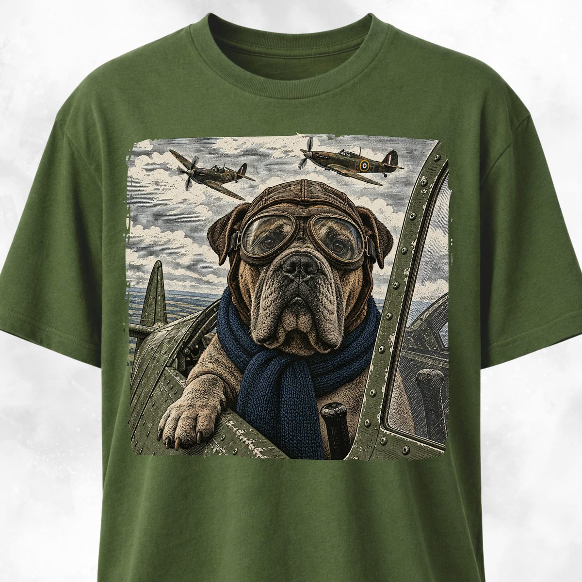 Ww2 Cane Corso Pilot T Shirt Gift For Dog Lover