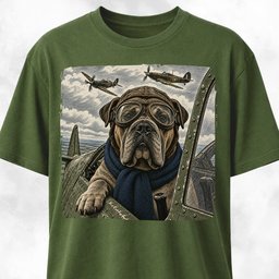Ww2 Cane Corso Pilot T Shirt Gift For Dog Lover