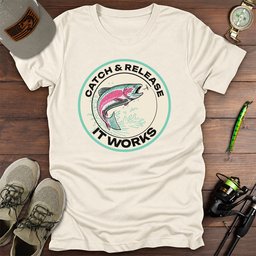 Catch And Release T Shirt Gift For Fishing Enthusiast