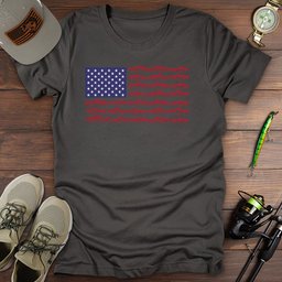 Catch The Flag T Shirt Gift For Fishing Enthusiast