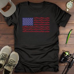 Catch The Flag T Shirt Gift For Fishing Enthusiast