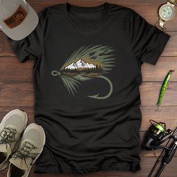 Backwoods Fly T Shirt Gift For Fishing Enthusiast