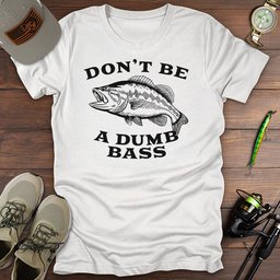 Bass Attitude T Shirt Gift For Fishing Enthusiast
