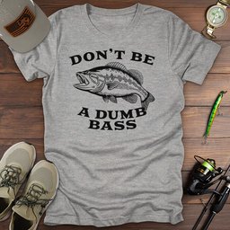 Bass Attitude T Shirt Gift For Fishing Enthusiast