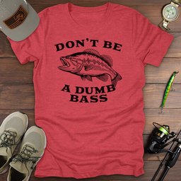 Bass Attitude T Shirt Gift For Fishing Enthusiast