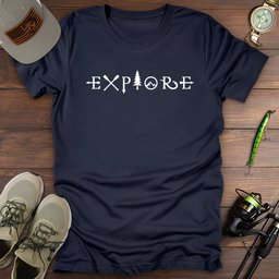 Explore T Shirt Gift For Fishing Enthusiast