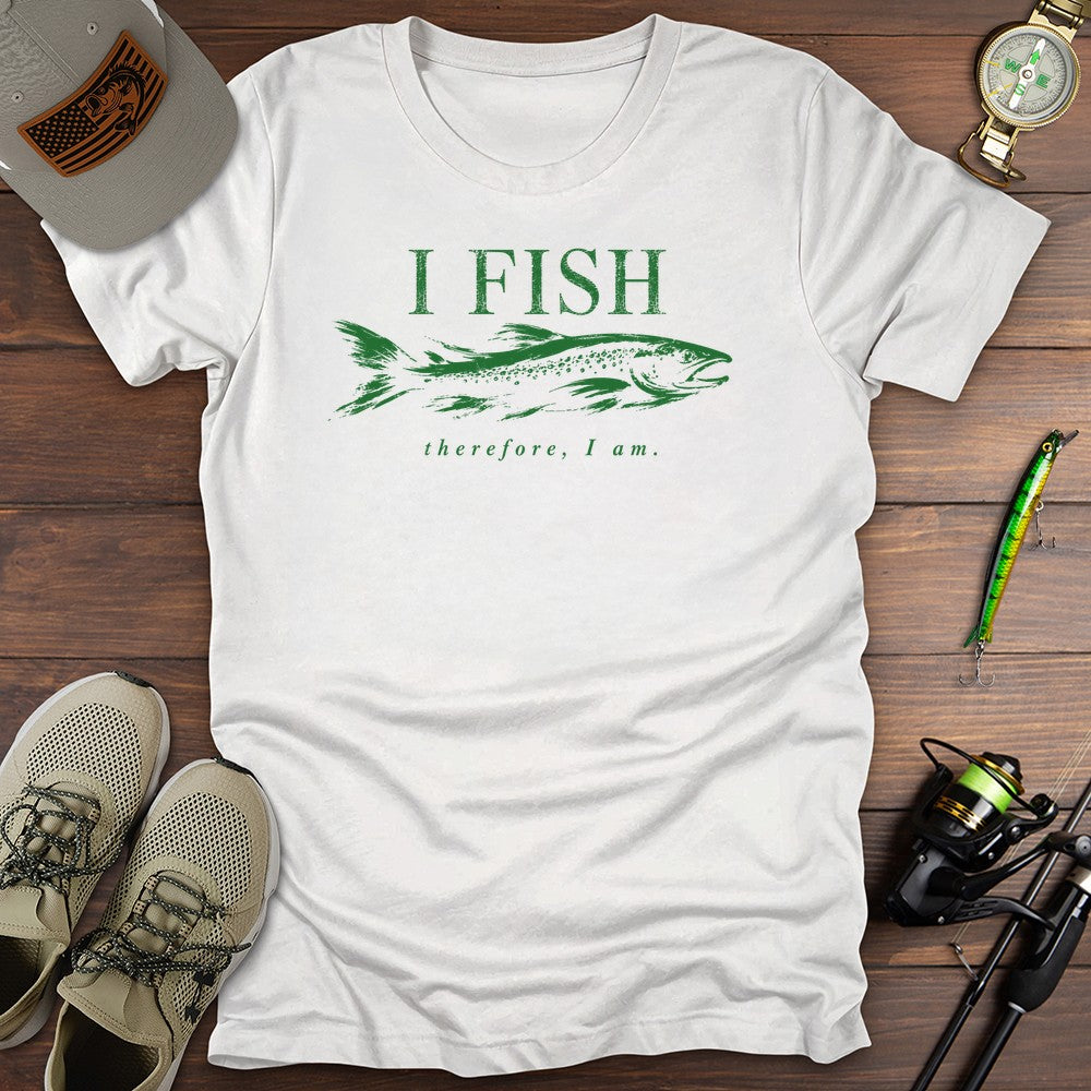 Existential Catch T Shirt Gift For Fishing Enthusiast