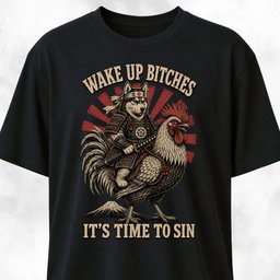 Wake Up Bitches Siberian Husky T Shirt Gift For Dog Lover