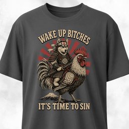 Wake Up Bitches Siberian Husky T Shirt Gift For Dog Lover