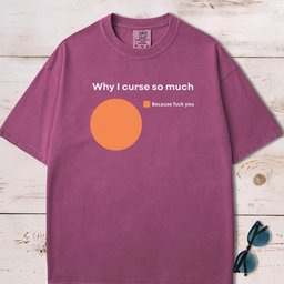 Why I Curse So Much Pie Chart T Shirt Gift For Dog Lover