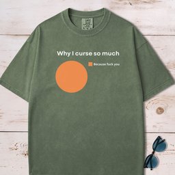 Why I Curse So Much Pie Chart T Shirt Gift For Dog Lover