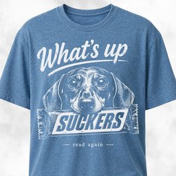 Whats Up Suckers Dachshund T Shirt Gift For Dog Lover