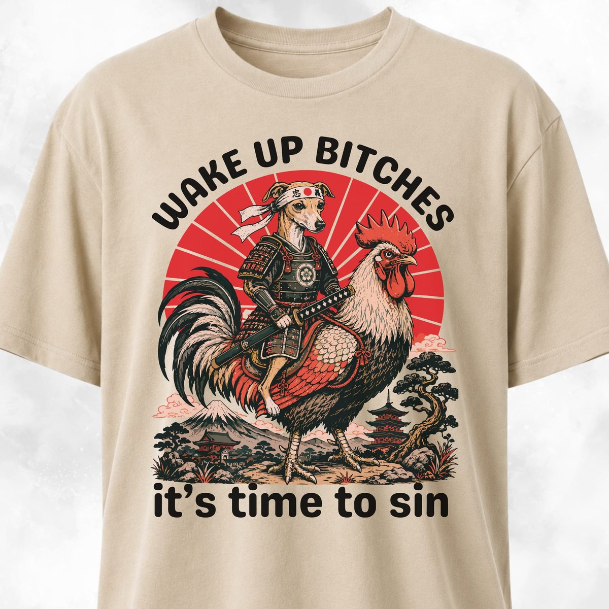 Wake Up Bitches Italian Greyhound T Shirt Gift For Dog Lover