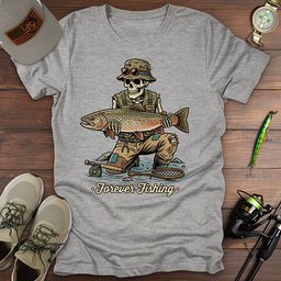 Eternal Angler T Shirt Gift For Fishing Enthusiast