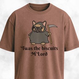 Twas The Biscuits Mlord French Bulldog T Shirt Gift For Dog Lover