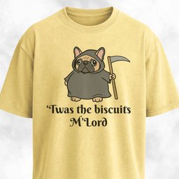 Twas The Biscuits Mlord French Bulldog T Shirt Gift For Dog Lover