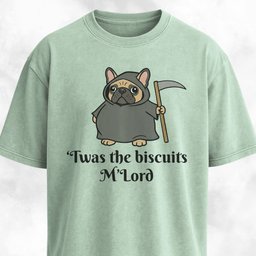 Twas The Biscuits Mlord French Bulldog T Shirt Gift For Dog Lover
