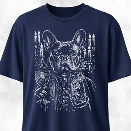 Victorian Frenchie T Shirt Gift For Dog Lover