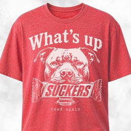 Whats Up Suckers Pitbull T Shirt Gift For Dog Lover