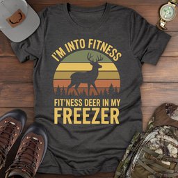 Deer Fitness T Shirt Gift For Fishing Enthusiast