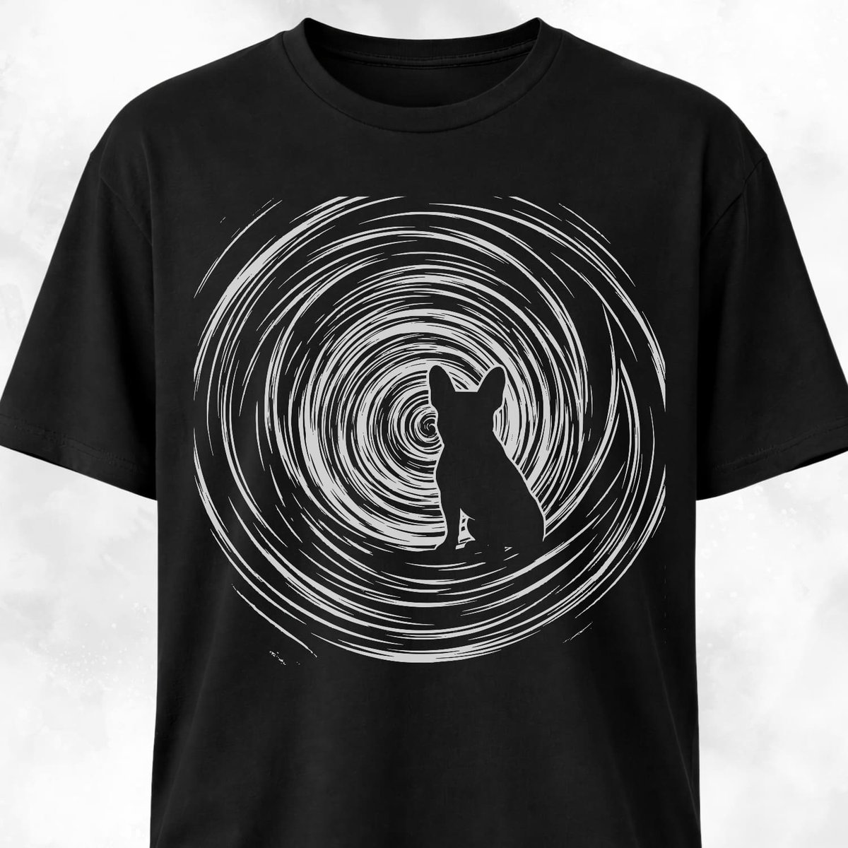 Vortex Frenchie Edition T Shirt Gift For Dog Lover