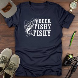 Beer Fishy Fishy T Shirt Gift For Fishing Enthusiast