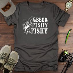 Beer Fishy Fishy T Shirt Gift For Fishing Enthusiast