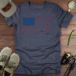 American Catch T Shirt Gift For Fishing Enthusiast