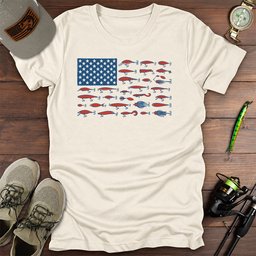 American Catch T Shirt Gift For Fishing Enthusiast