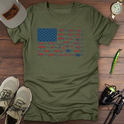 American Catch T Shirt Gift For Fishing Enthusiast