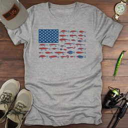 American Catch T Shirt Gift For Fishing Enthusiast