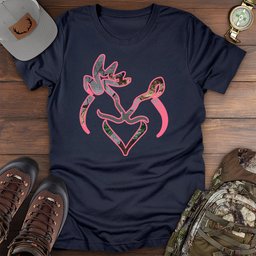Buck Doe T Shirt Gift For Fishing Enthusiast