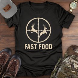Fast Food T Shirt Gift For Fishing Enthusiast