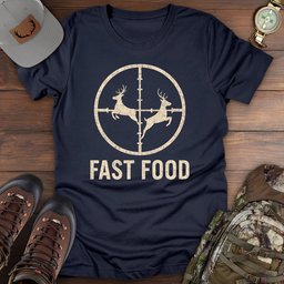 Fast Food T Shirt Gift For Fishing Enthusiast