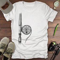Cast Iron T Shirt Gift For Fishing Enthusiast