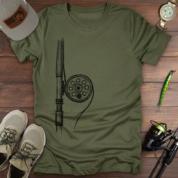 Cast Iron T Shirt Gift For Fishing Enthusiast