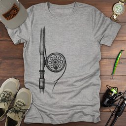 Cast Iron T Shirt Gift For Fishing Enthusiast