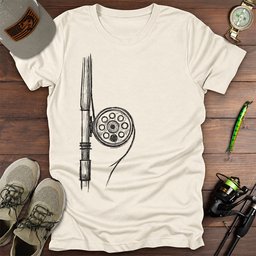 Cast Iron T Shirt Gift For Fishing Enthusiast