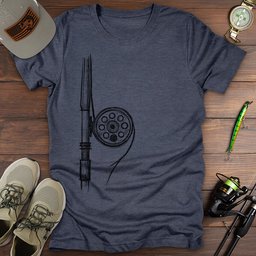 Cast Iron T Shirt Gift For Fishing Enthusiast